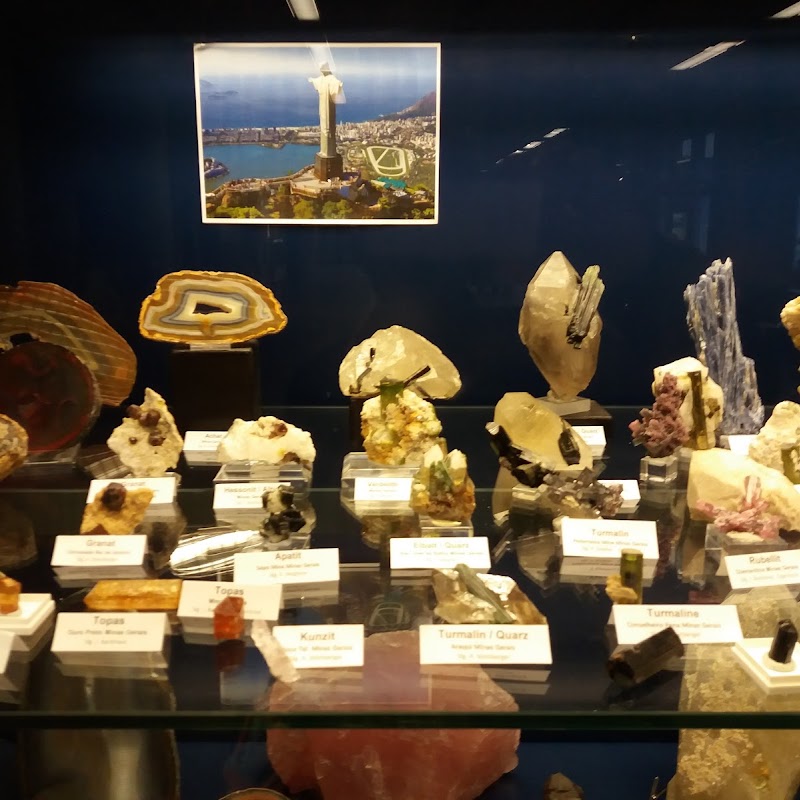 Museum Mineralogia München - Kristalle in