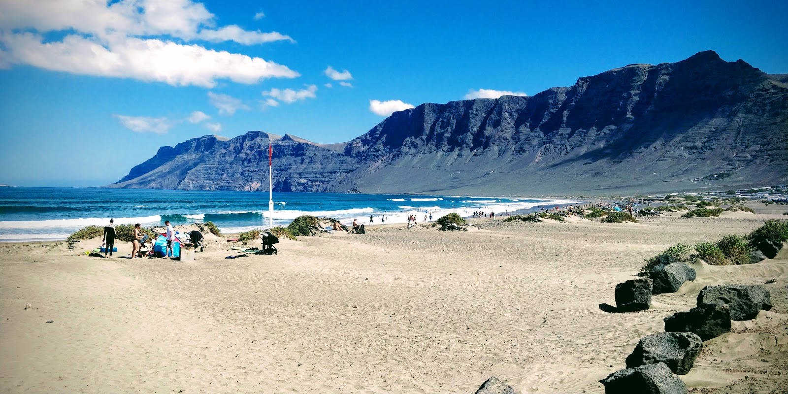 Photo of Famara Beach with very clean level of cleanliness