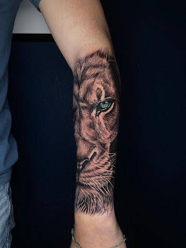 Explore memorial tattoo ideas for husband, creative tattoo ideas in San Antonio, available at Ink & Iron Tattoos & Piercings