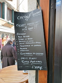 Camin Storto à Venice carte