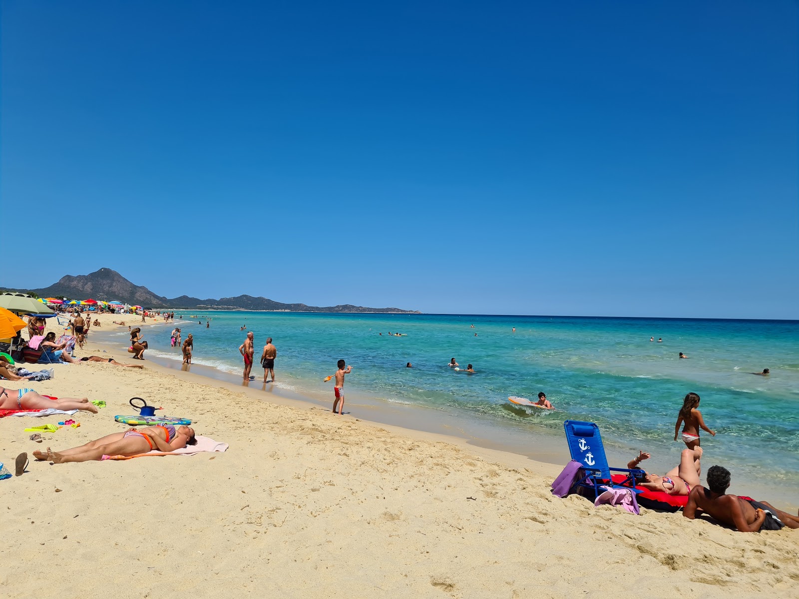 Costa Rei Plajı'in fotoğrafı çok temiz temizlik seviyesi ile