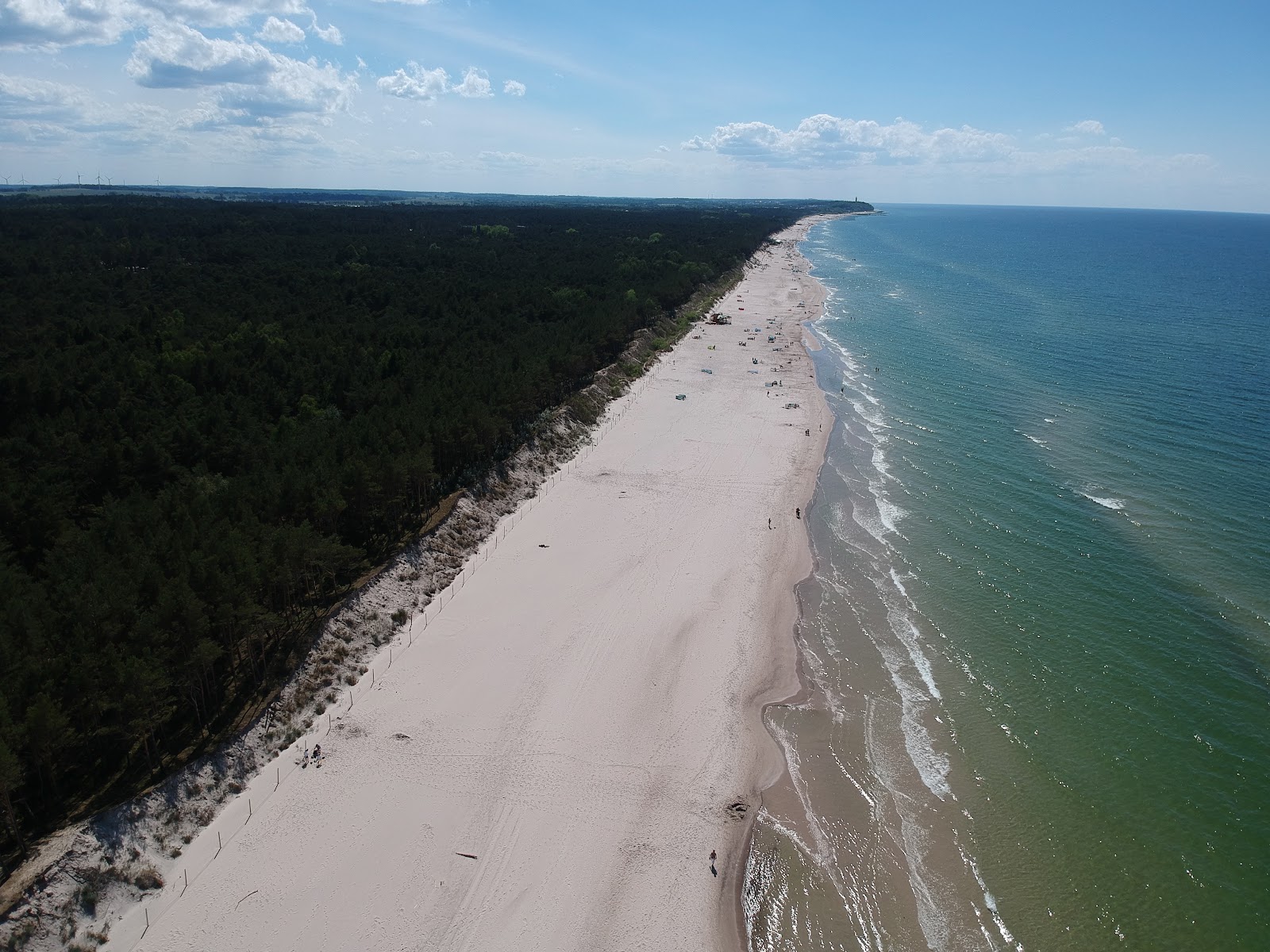 Fotografie cu Pogorzelica Beach - recomandat pentru călătorii în familie cu copii