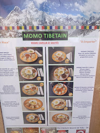 Momos tibétains à Strasbourg menu