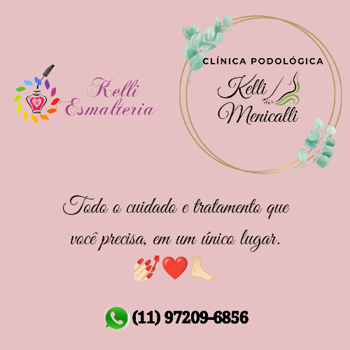 Logo da empresa - Kelli Esmalteria