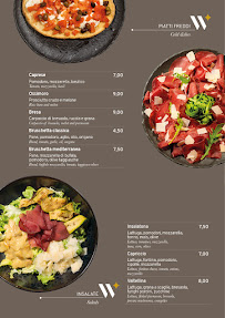 Restaurant de hamburgers Wonder Cafe à Bellano (la carte)