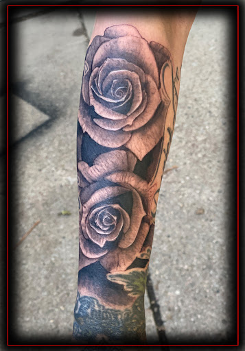 Explore minimalist tattoo ideas for men, creative tattoo ideas in Omaha, available at Eternal Tattoo & Body Piercing - Omaha