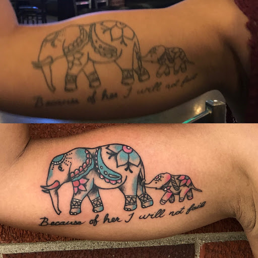 Explore flatline tattoo ideas, creative tattoo ideas in Lockport, available at Archer Ink Tattoo
