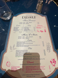 Menu / carte de Bar Restaurant L' ABSOLU à Sainte-Geneviève-des-Bois
