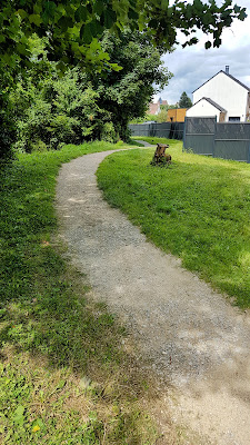 Chemin du bord de l’Esches - Entrée sud à Belle-Église