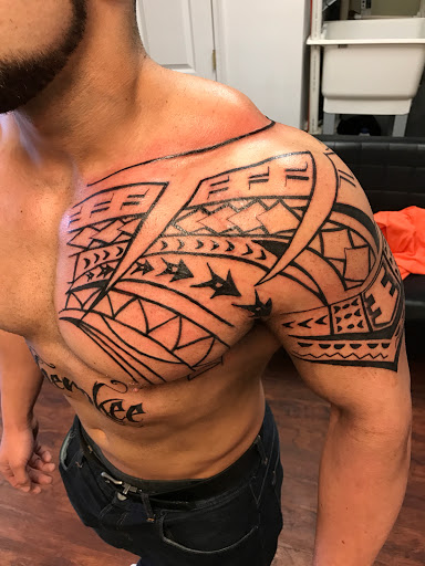 Explore tattoo ideas arm sleeve, creative tattoo ideas in Seymour, available at American Gypsy Tattoo Corp.