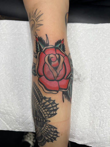 Explore tattoo ideas for female arm, creative tattoo ideas in Los Angeles, available at Western Winds Tattoo Parlour