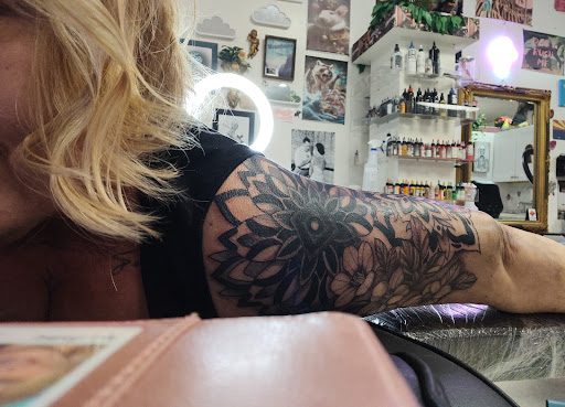 Explore mason jar tattoo ideas, creative tattoo ideas in Winston Salem, available at Garden of Ink Studio