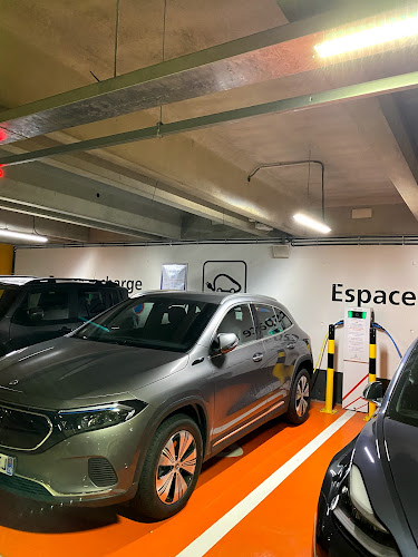 Borne de recharge de véhicules électriques Aéroport de Paris Charging Station Le Mesnil-Amelot
