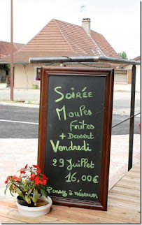 Carte du Restaurant les délices de frangy à Frangy-en-Bresse