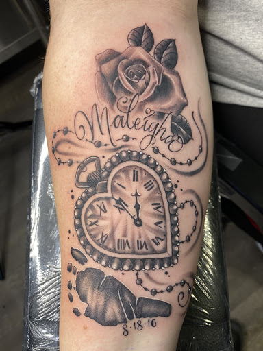 Explore maple leaf tattoo ideas, creative tattoo ideas in Ottawa, available at Dreams & Themes Tattoo Studio