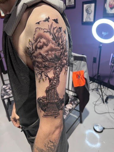 Explore tattoo ideas sagittarius, creative tattoo ideas in Akron, available at The Ink Cauldron