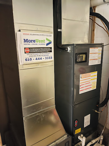 Heating Contractor «MoreVent Heating Cooling Plumbing», reviews and photos, 1041 Andrew Dr, West Chester, PA 19380, USA