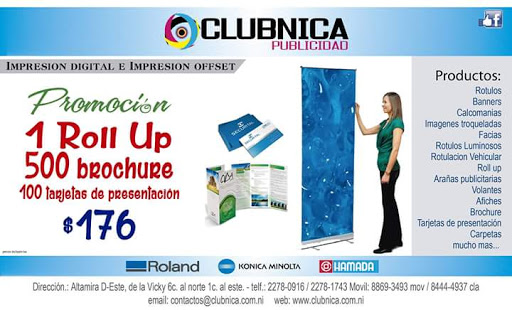 Sign companies in Managua