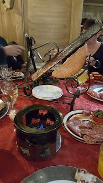 Raclette du Restaurant français Restaurant Le Loup Comblé à Combloux - n°12