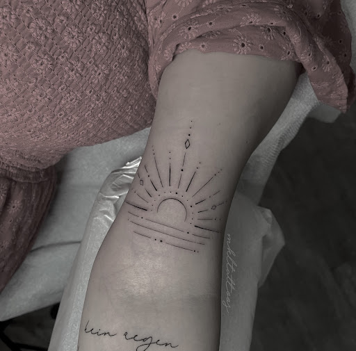 Explore mirrored tattoo ideas, creative tattoo ideas in Nashville, available at Mel Lockett Tattoos