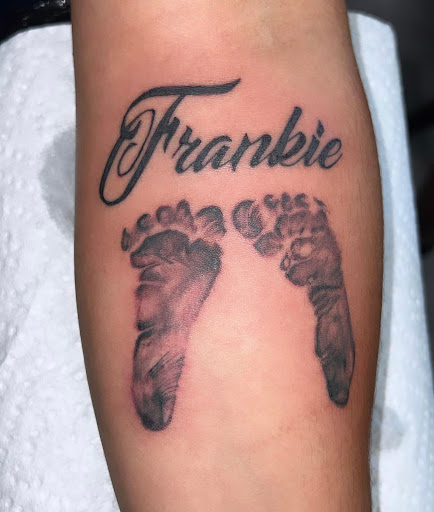 Explore law enforcement tattoo ideas, creative tattoo ideas in Orange, available at Ink Activitiez Tattoo