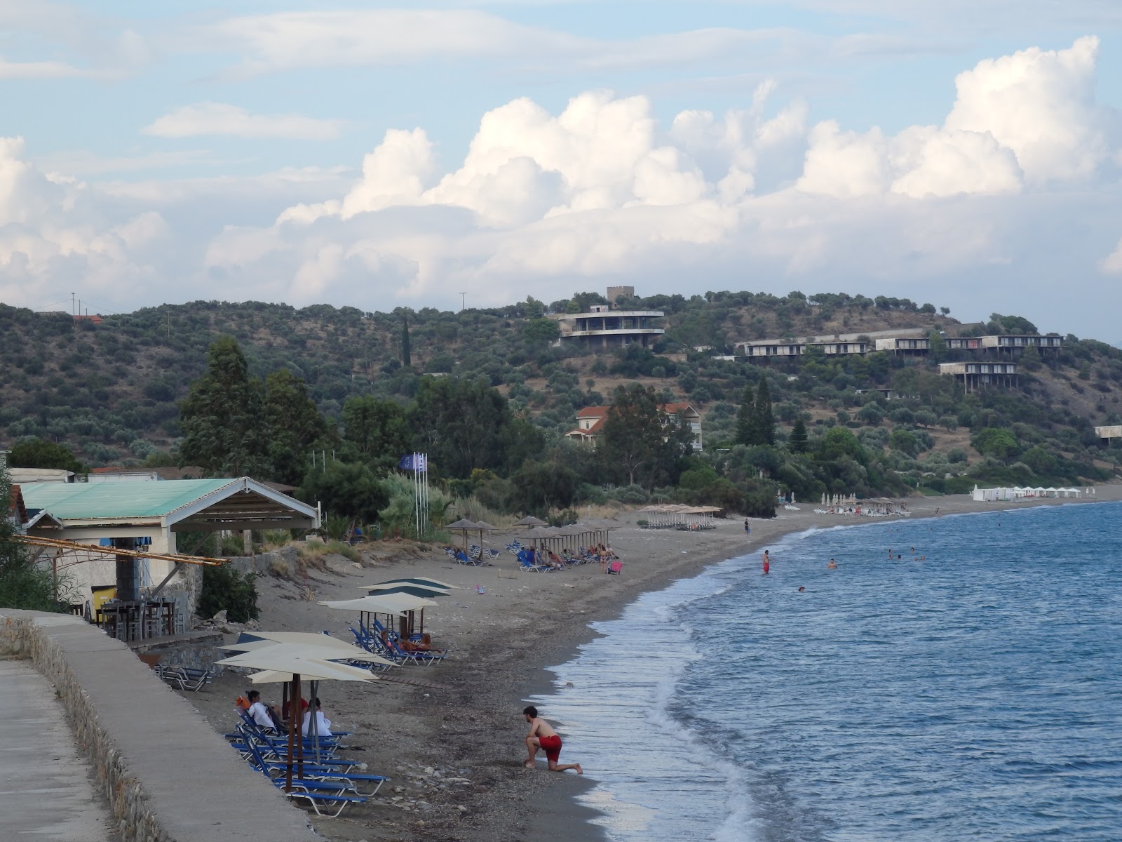 Fotografie cu Selinitsa beach zonele de facilități