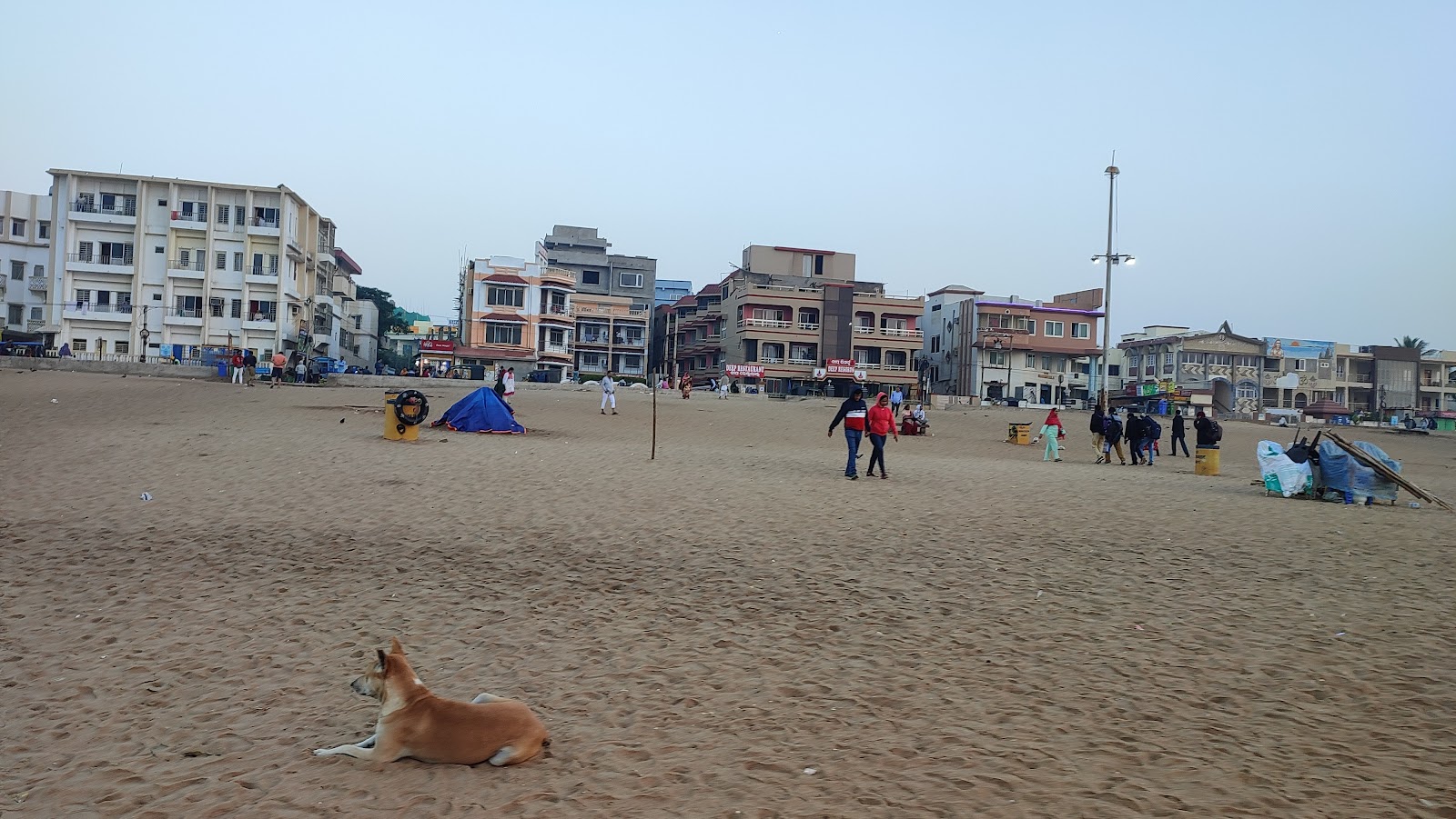 Photo of Sea Beach Of Puri and the settlement