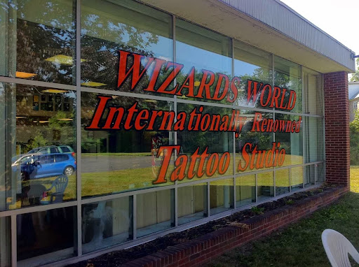 Tattoo Shop «Wizards World», reviews and photos, 801 W High St, Stowe, PA 19464, USA