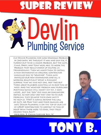 Plumber «Devlin Plumbing Service», reviews and photos, 1010 5th Ave N, Myrtle Beach, SC 29575, USA