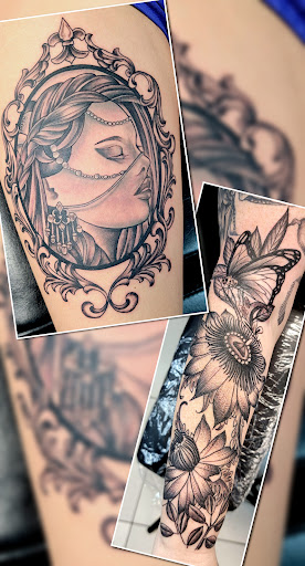 Explore math tattoo ideas, creative tattoo ideas in Saint Petersburg, available at Edens Apple Tattoos and Piercings