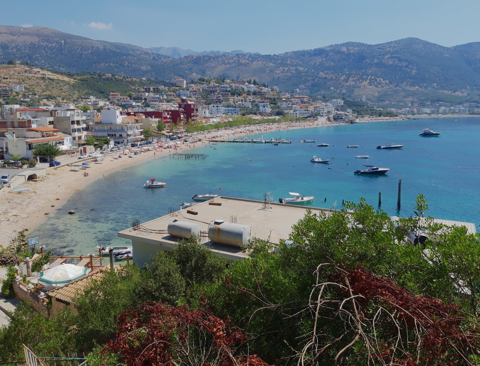 Photo of Himara Beach - popular place among relax connoisseurs