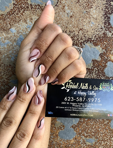 Nail Salon «Herbal Nails & Spa at Happy Valley», reviews and photos, 2501 W Happy Valley Rd #32, Phoenix, AZ 85085, USA