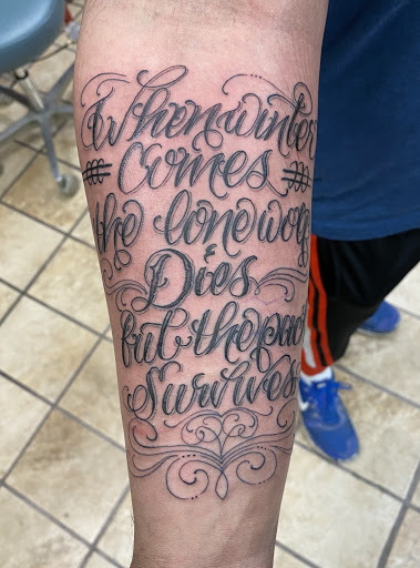 Find crystal tattoo ideas for your next unique tattoo in Mckinney at Anvil Tattoo