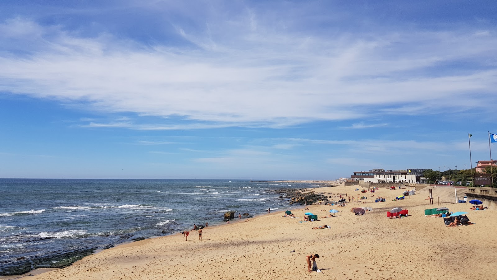 Foto von Praia da Granja mit beiger sand Oberfläche