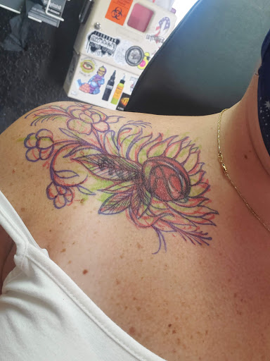 Explore native tattoo sleeve ideas, creative tattoo ideas in Tampa, available at Stigma Ink Tattoo Studio