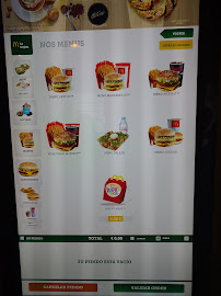 McDonald's à Versailles menu