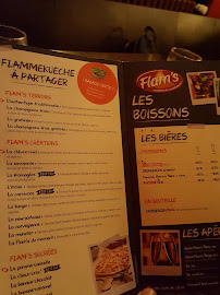 Flam's Vendenheim à Vendenheim menu