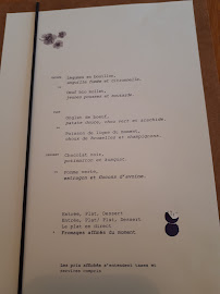 Menu / carte de L'oeuf de coq restaurant Lavaur à Lavaur