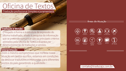 Logo da empresa - Oficina de Textos e Eventos