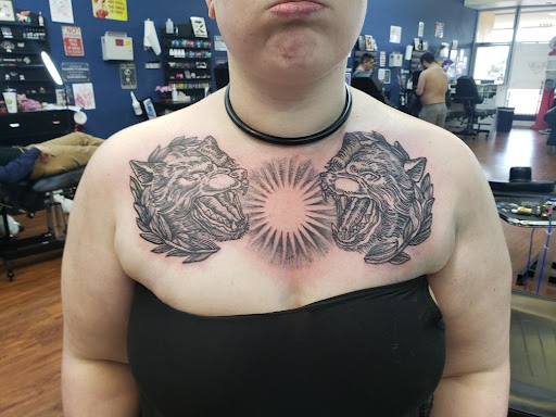 Explore hand tattoo ideas, creative tattoo ideas in Cocoa, available at Rorschach Tattoo Shop and Piercing Studio