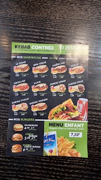 Au Soleil de Tunis à Contrexéville carte