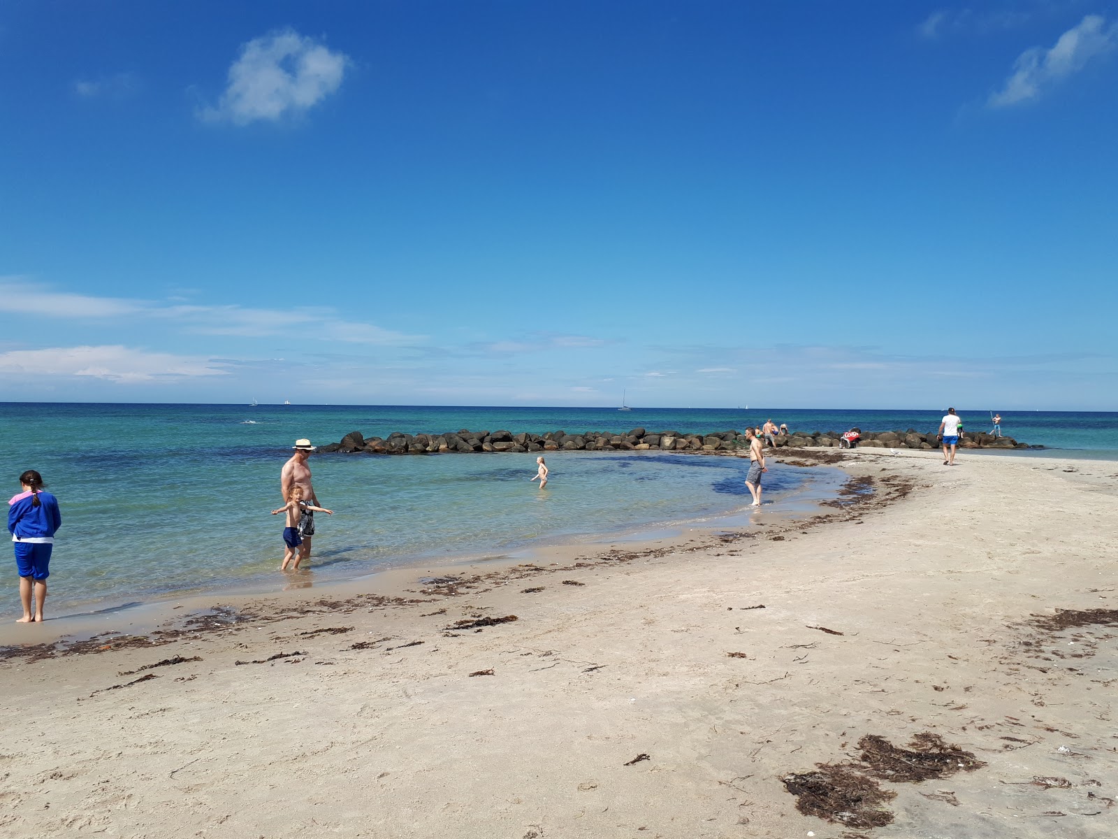 Fotografija Liseleje Beach z turkizna čista voda površino