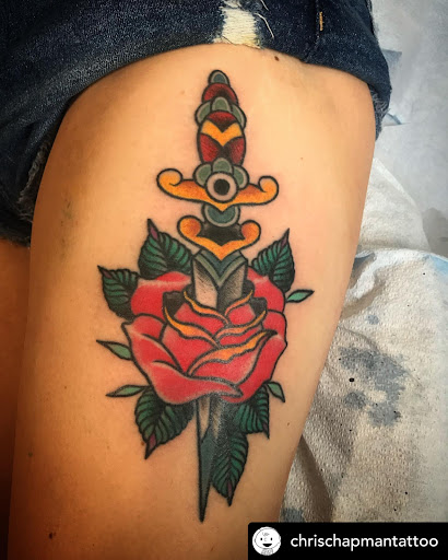 Explore his and her tattoos ideas, creative tattoo ideas in Libertyville, available at Lucky Seven Tattoo