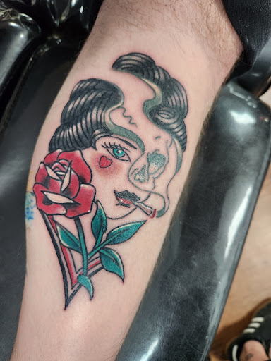 Find sternum tattoo ideas for your next unique tattoo in Rogers at Saved by Grace Tattoo Studio