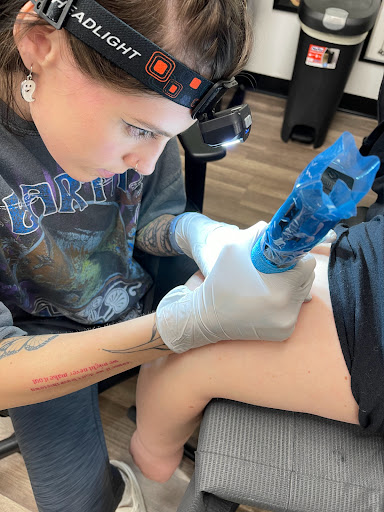 Explore small neck tattoo ideas, creative tattoo ideas in Mount Clemens, available at Hand & Heart Tattoo