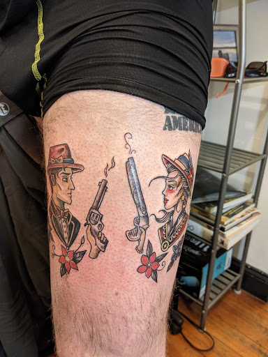 Explore deaf tattoo ideas, creative tattoo ideas in Jamaica Plain, available at Fat Rams Pumpkin Tattoo