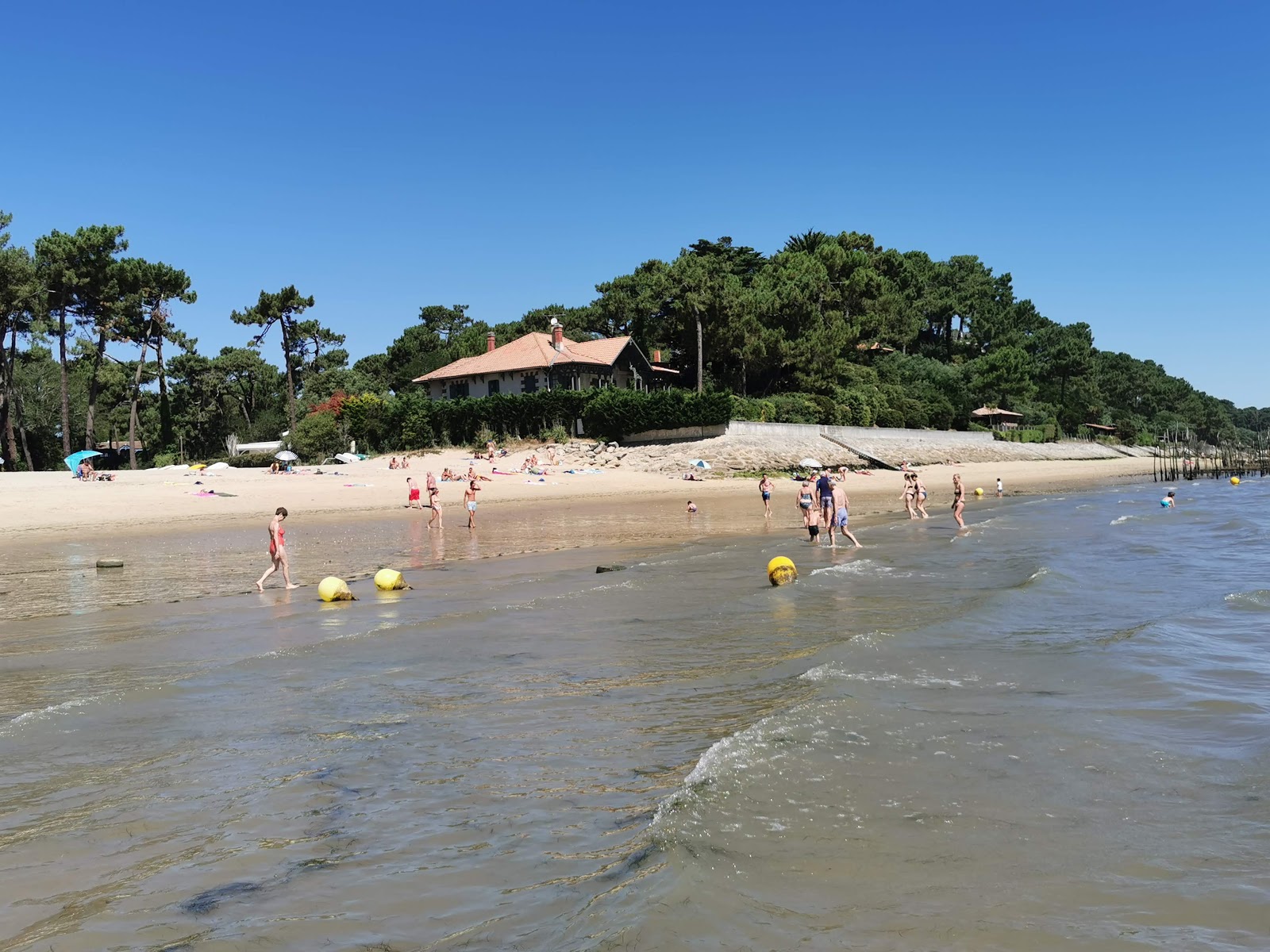 Photo de Plage des Américains avec un rivage droit