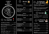Carte du Restaurant Le Lissier à Aubusson