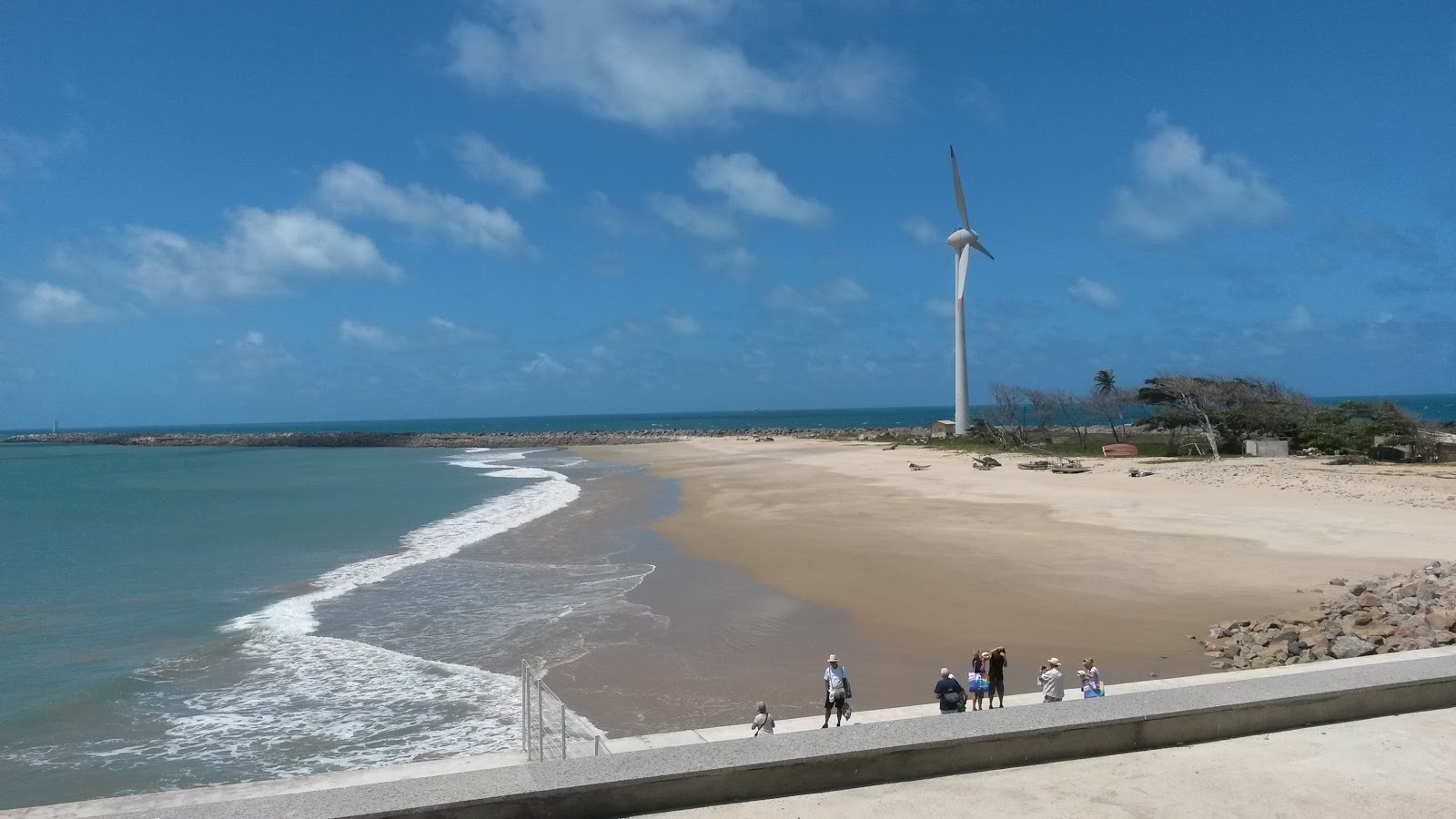 Foto von Praia Mansa mit beiger sand Oberfläche