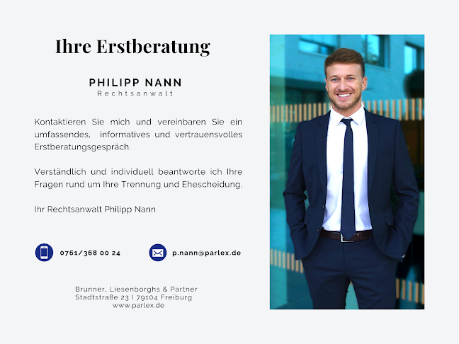 Rechtsanwalt Philipp Nann I Fachanwalt für Familienrecht | Rechtsanwalt Scheidung Freiburg